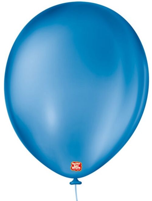 BALAO 11 LISO AZUL COBALTO COM 50 UNIDADES SAO ROQUE