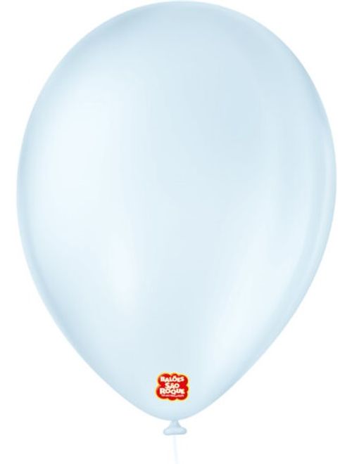 BALAO 9 AZUL CANDY COLORS COM 25 UNIDADES SAO ROQUE