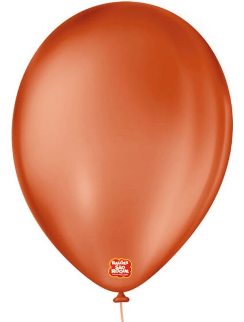 BALAO 9 LISO TERRACOTA COM 50 UNIDADES SAO ROQUE