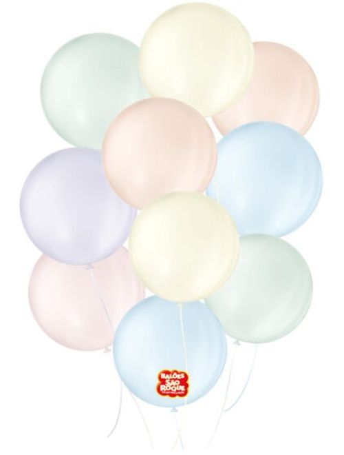 BALAO 5 CANDY COLORS SORTIDO COM 25 UNIDADES SAO ROQUE