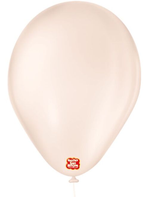 BALAO 7 LISO CANDY COLORS LARANJA COM 25 UNIDADES SAO ROQUE