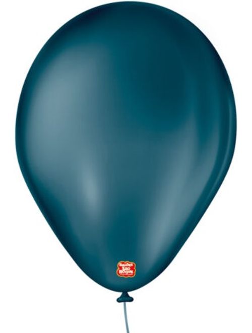 BALAO 7 LISO AZUL PETROLEO COM 50 UNIDADES SAO ROQUE