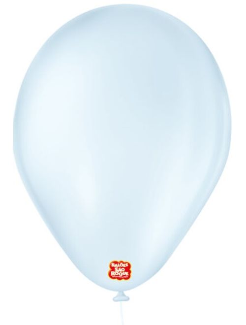 BALAO 7 LISO CANDY COLORS AZUL COM 25 UNIDADES SAO ROQUE