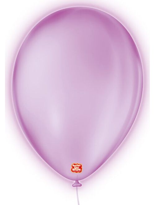 BALAO 9 NEON COM 25 UNIDADES VIOLETA SAO ROQUE