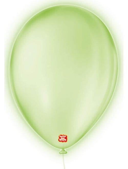 BALAO 9 NEON COM 25 UNIDADES VERDE SAO ROQUE