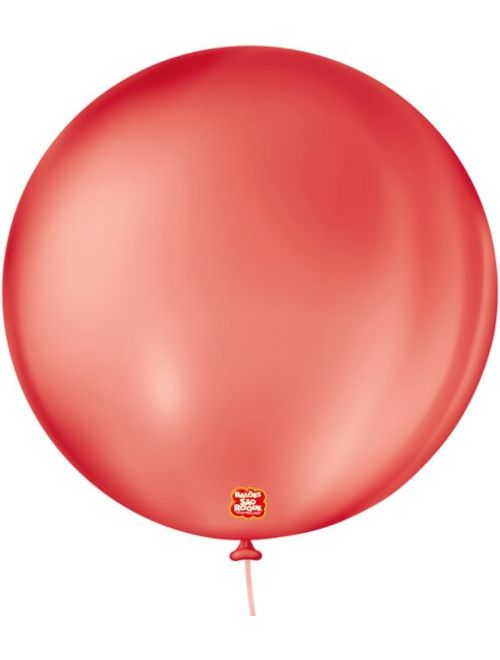 BALAO 5 LISO VERMELHO QUENTE COM 50 UNIDADES SAO ROQUE