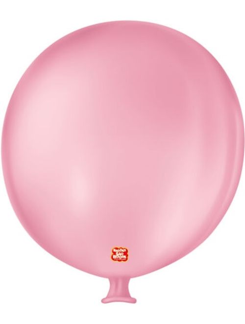BALAO GIGANTE LISO ROSA TUTTI FRUIT SAO ROQUE