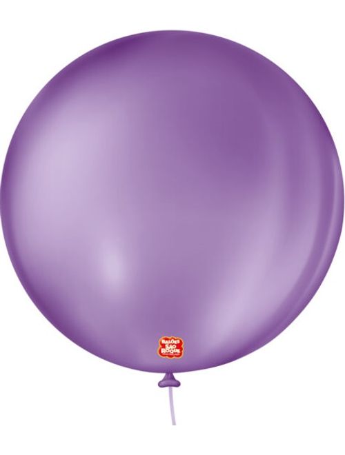 BALAO 5 LISO REDONDO ROXO AMETISTA COM 50 UNIDADES SAO ROQUE
