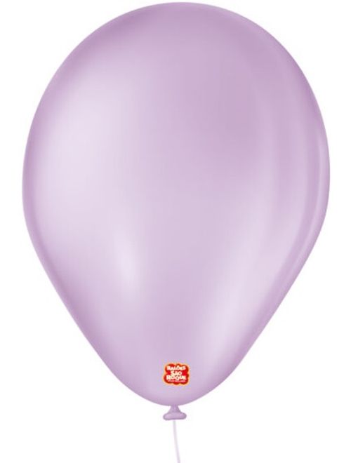BALAO LISO 7 COM 50 UNIDADES LILAS SOFT SAO ROQUE