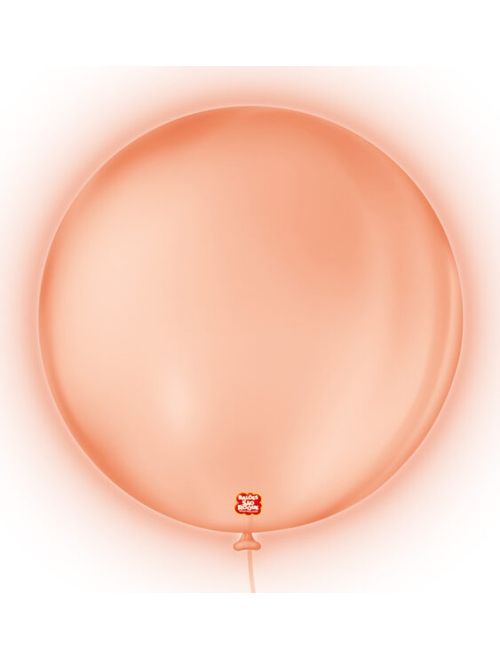 BALAO 5 NEON LARANJA CITRICO COM 25 UNIDADES SAO ROQUE