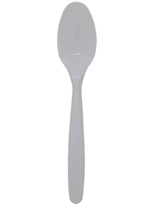 COLHER DESCARTAVEL SOBREMESA CRISTAL C/50 UNIDADES