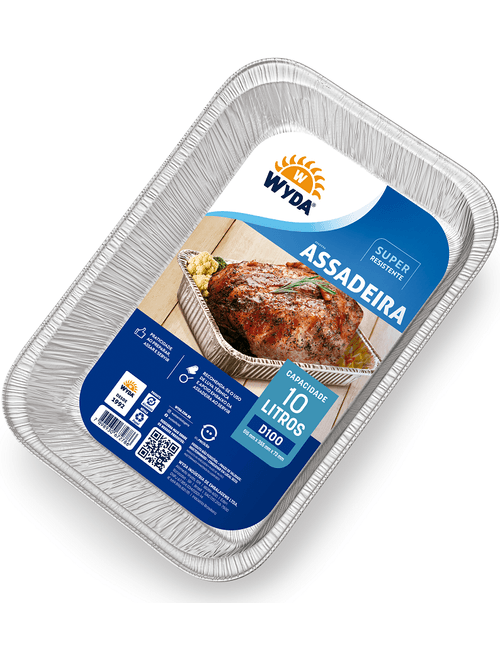 ASSADEIRA 10LITROS ALUMINIO WYDA
