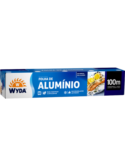 ROLO DE ALUMINIO 100MX0,30CM WYDA