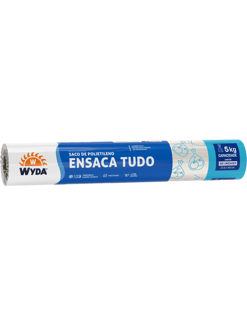 ENSACA TUDO 5KG COM 100 WYDA