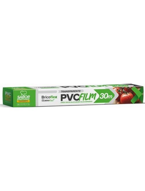 FILME PVC 28CMX30MT BRICOFLEX