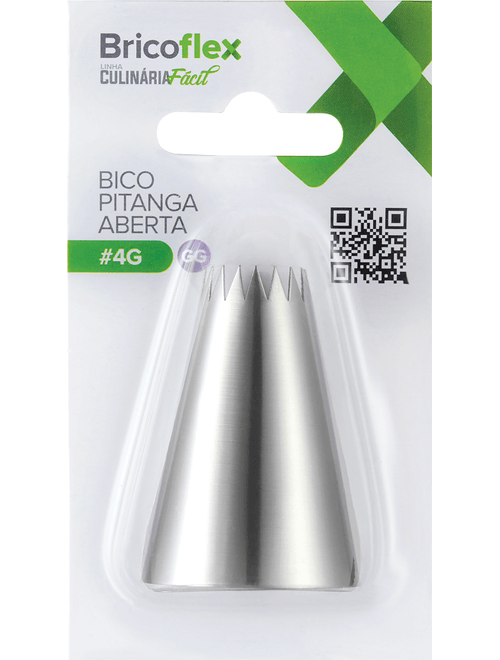 BICO INOX GG PITANGA ABERTO #4G BRICOFLEX