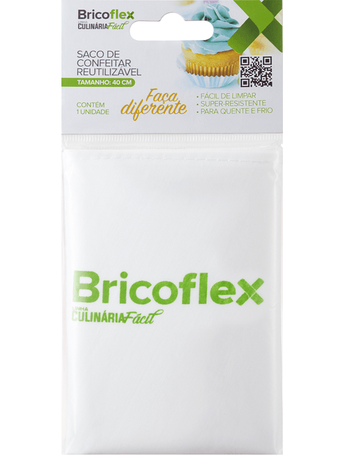 SACO DE CONF REUTILIZAVEL 40CM COM 1 BRICOFLEX