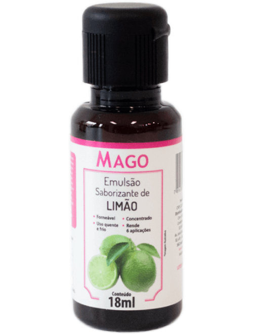 EMULSAO SABORIZANTE DE LIMAO 18ML MAGO
