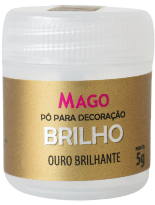 PO PARA DECORACAO 5G OURO BRILHANTE MAGO