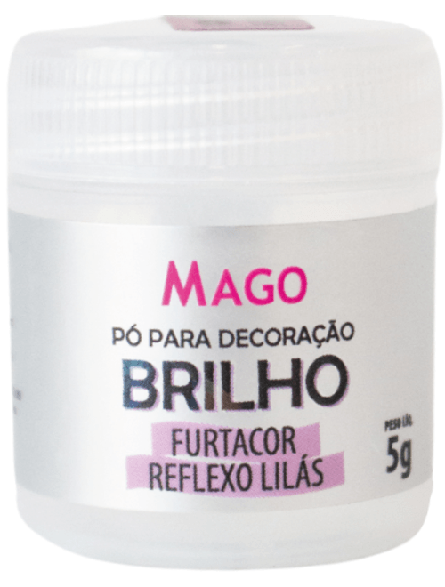 PO PARA DECORACAO FURTACOR REFLEXO LILAS 5G MAGO