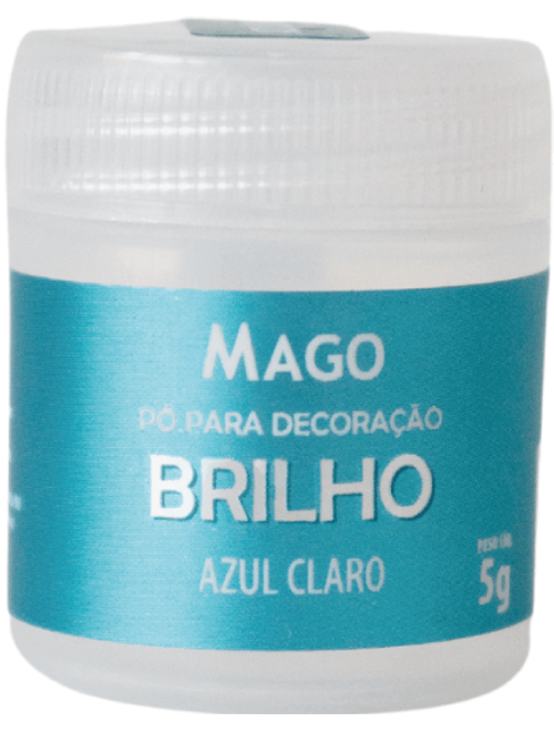 PO PARA DECORACAO 5G AZUL CLARO MAGO