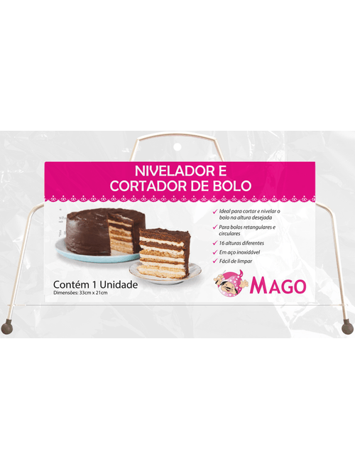 NIVELADOR E CORTADOR DE BOLO MAGO