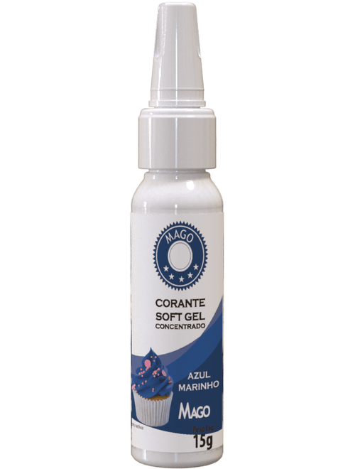 CORANTE SOFT GEL AZUL MARINHO 15G MAGO