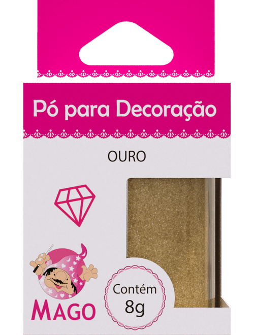 CORANTE PARA DECORACAO 8G OURO MAGO