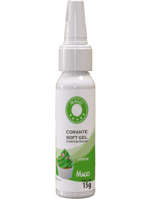 CORANTE SOFT GEL 15G VERDE MAGO