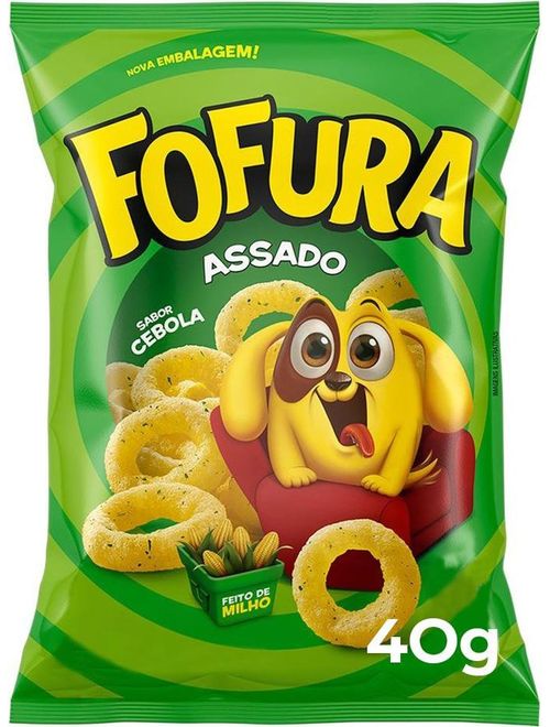 SALGADINHO FOFURA CEBOLA 10X40G