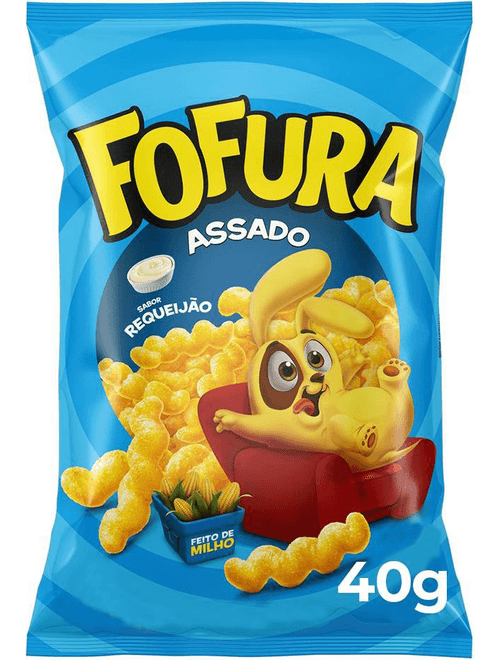 SALGADINHO FOFURA REQUEIJAO 10X40G