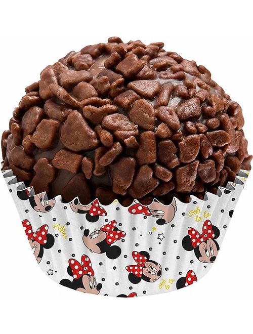 FORMINHA NUMERO 5 MINNIE MOUSE COM 100 UNIDADES