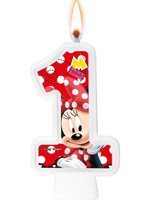 VELA NUMERO 1 MINNIE MOUSE REGINA