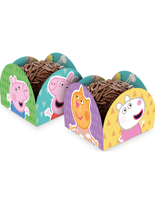 PORTA FORMINHA PEPPA PIG CLASSICA COM 50 UNIDADES REGINA