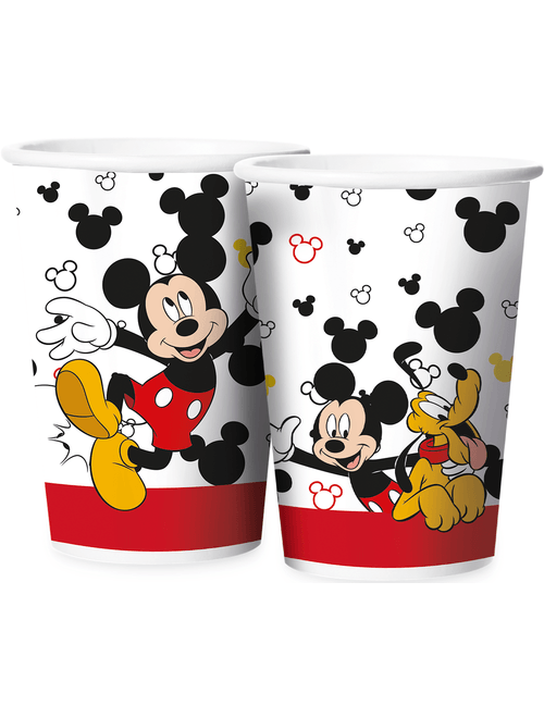 COPO DE PAPEL MICKEY MOUSE 180 ML COM 12 UNIDADES REGINA