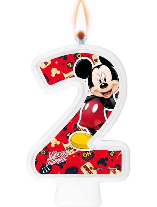 VELA NUMERO 2 MICKEY MOUSE REGINA