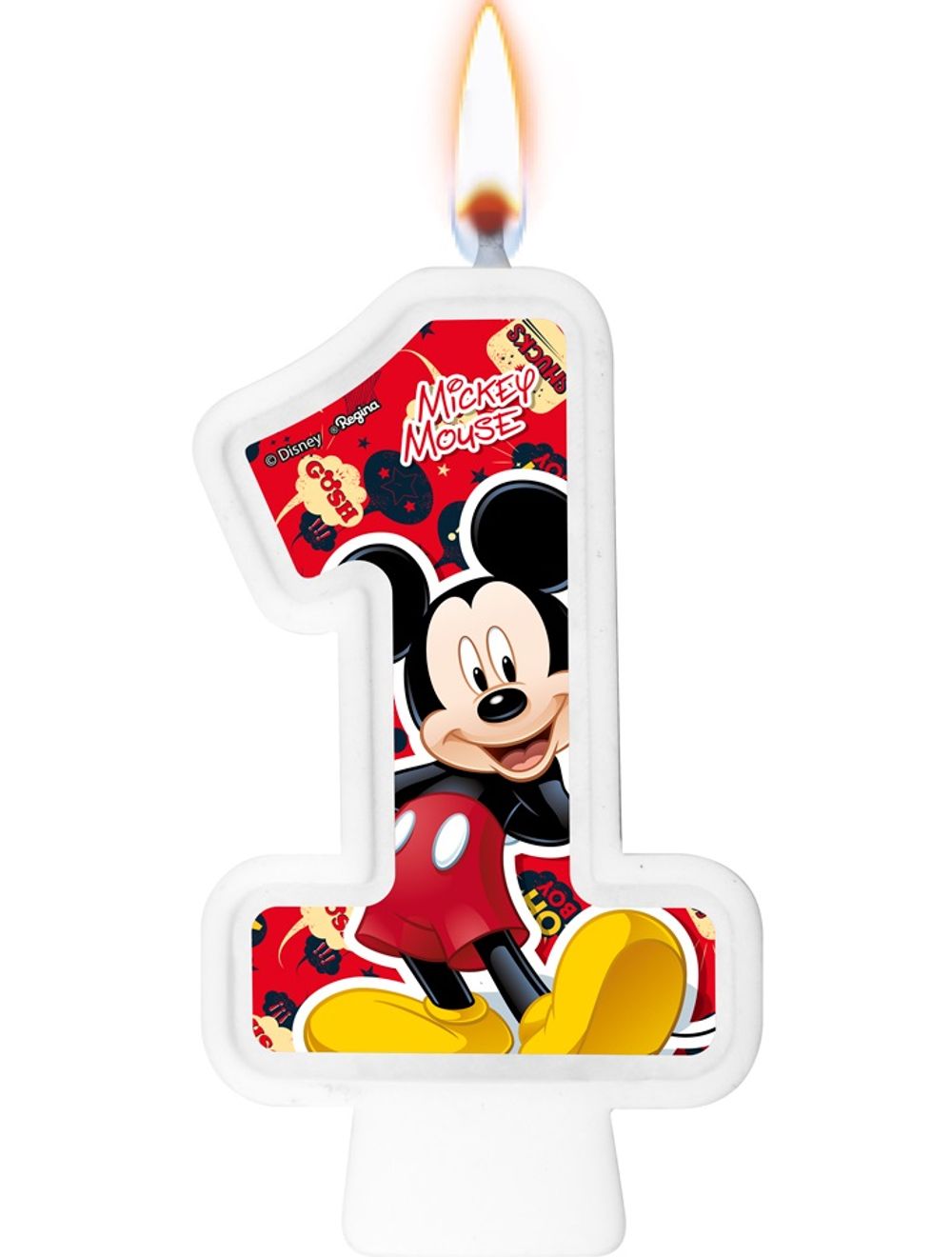 Mickey Mouse - Topper de Bolo - 1 unidade - Regina