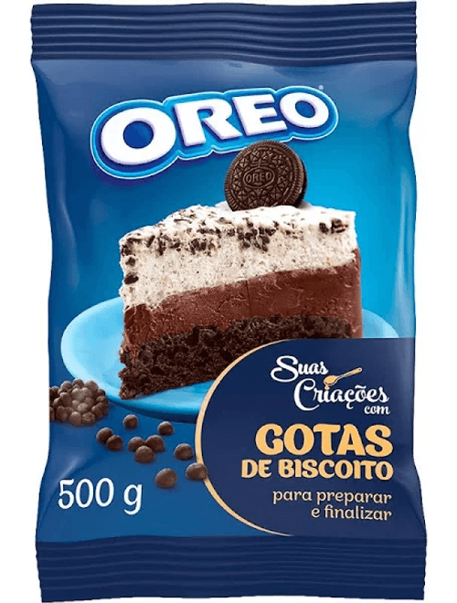 GOTAS DE BISCOITO OREO 500G LACTA