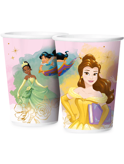 COPO DE PAPEL PRINCESAS DISNEY 180 ML COM 12 UNIDADES REGINA