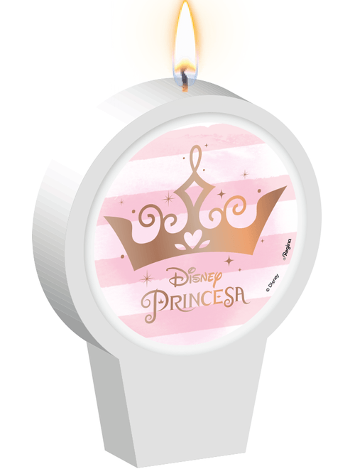 VELA PLANA ADESIVADA PRINCESAS DISNEY REGINA
