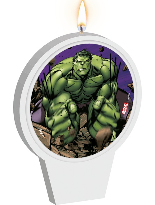 VELA PLANA ADESIVADA HULK REGINA