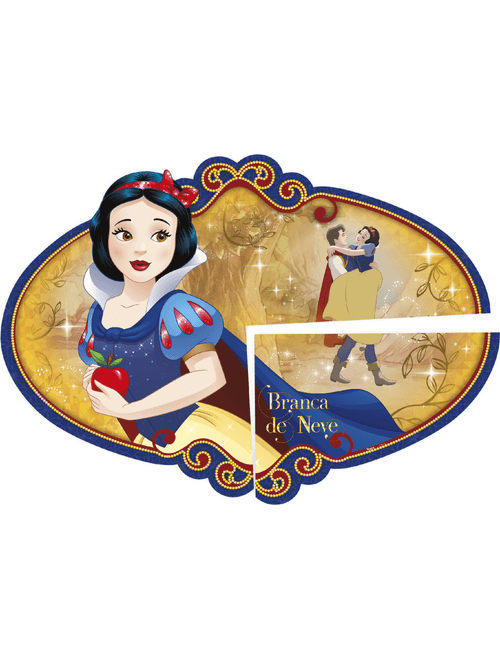 PAINEL DECORATIVO BRANCA DE NEVE CLASSICA 126X88 REGINA