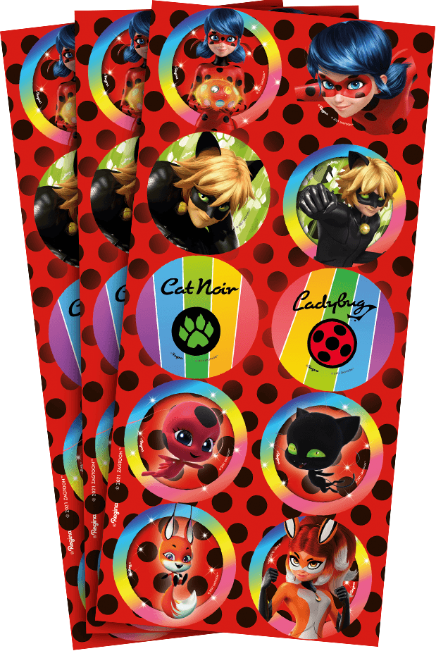 Kit Papel Digital Miraculous - Ladybug