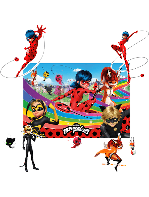 KIT DECORATIVO LADYBUG CORE REGINA