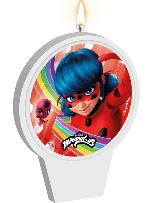 VELA PLANA ADESIVADA LADYBUG CORE REGINA
