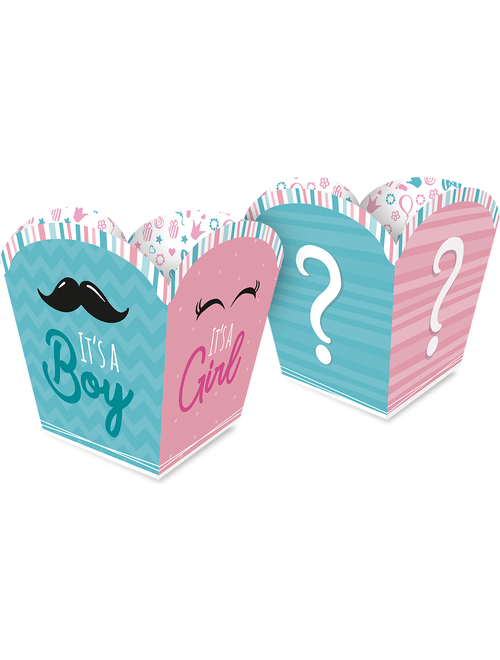 CACHEPOT PAPEL CHA REVELACAO COM 4 UNIDADES REGINA