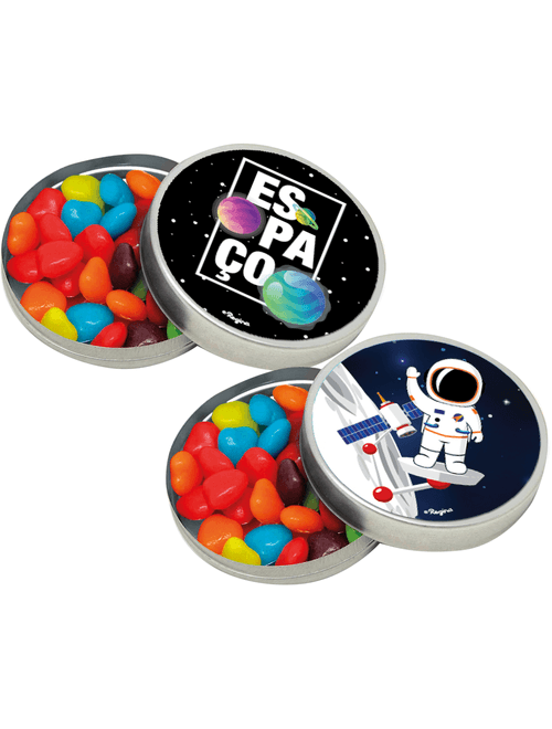 ADESIVO REDONDO ESPACIAL COM 30 UNIDADES REGINA