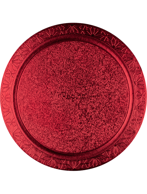 CAKEBOARD REDONDO VERMELHO 24 CM REGINA