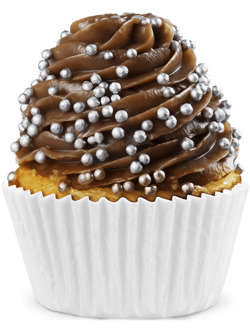 FORMINHA CUPCAKE PAPEL BRANCA COM 100 UNIDADES REGINA