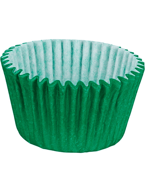 FORMINHA CUPCAKE PAPEL COLORS IMPERMEAVEL VERDE ESCURO COM 45 UNIDADES REGINA